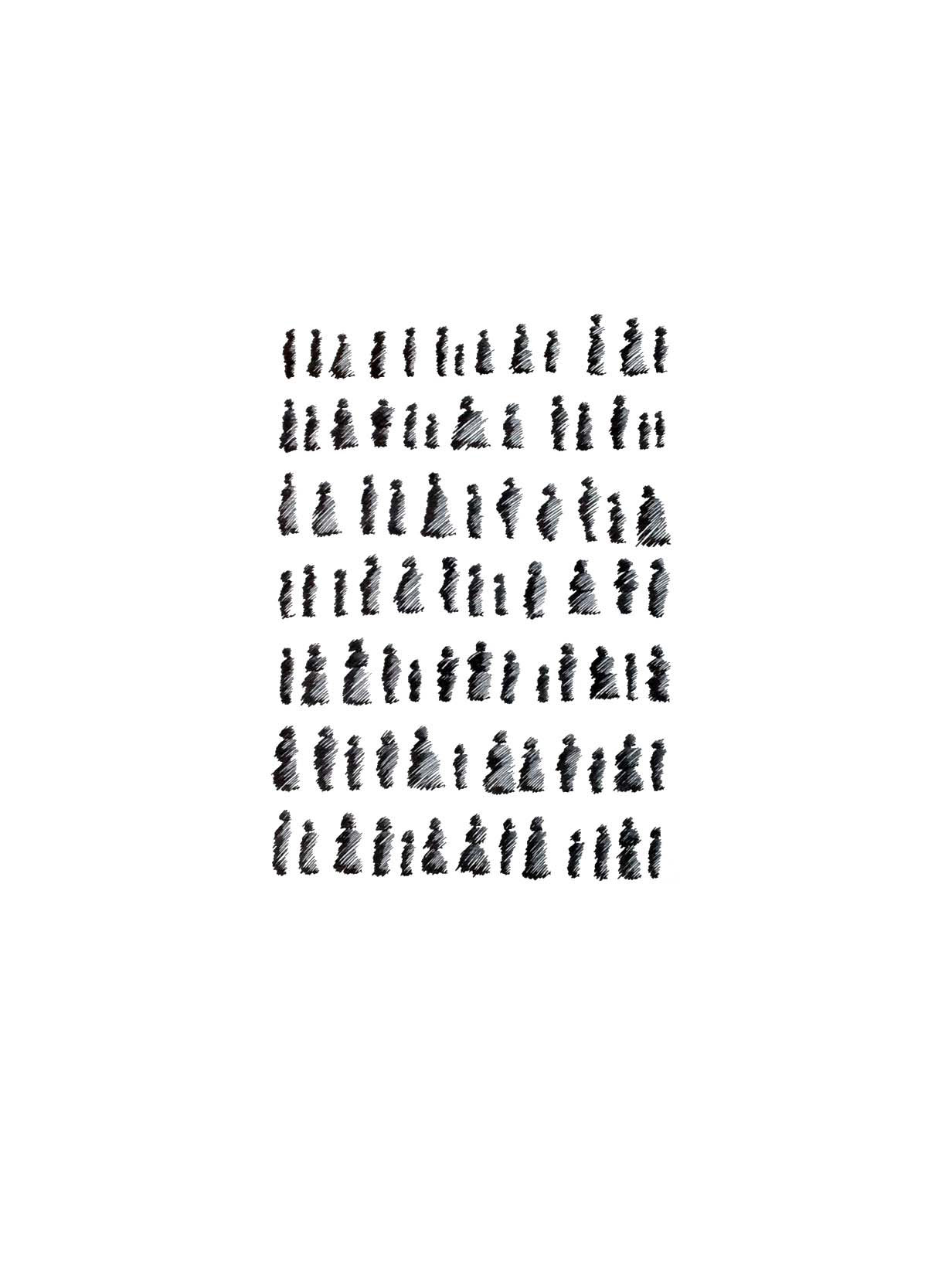 Thomas Goux artiste plasticien dessin life's but a walking shadow